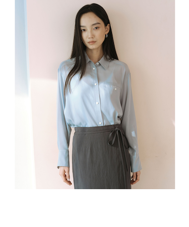 ＜SEASONAL COLLECTION＞シアー シャツ