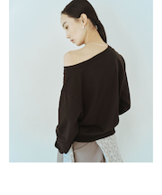 ＜SEASONAL COLLECTION＞ハイゲージ ウラケ プルオーバー