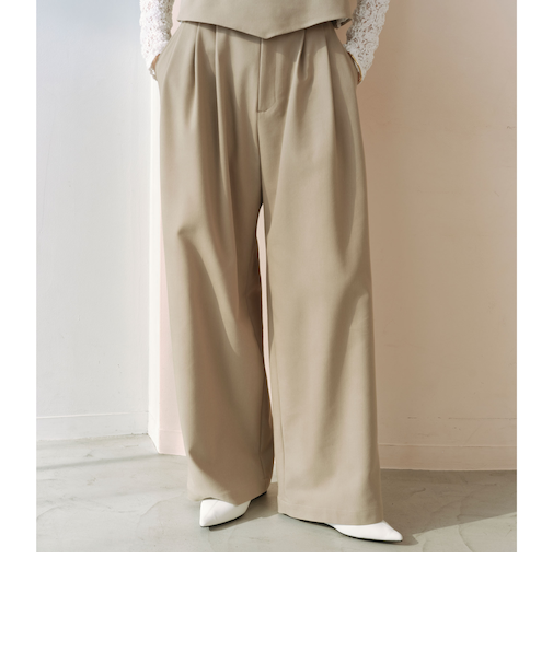 <SEASONAL COLLECTION>ワイド パンツ