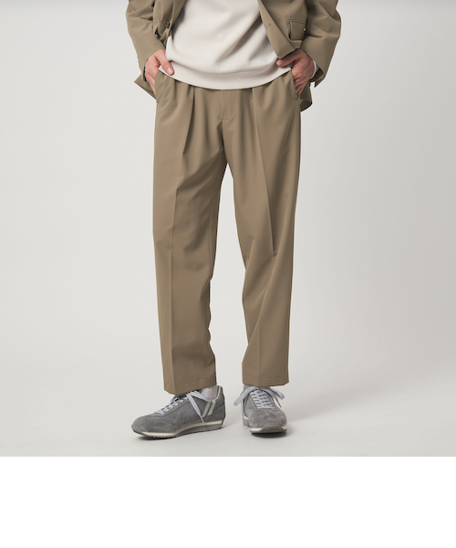 REDA グレンチェック HX 1プリーツ スーツパンツ｜グリーンレーベル