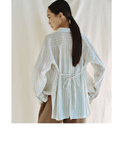 <SEASONAL COLLECTION>ストライプ シアー シャツ