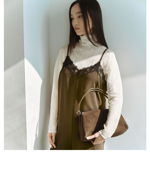 ＜SEASONAL COLLECTION＞ハイゲージ シアー タートル プルオーバー ウォッシャブル