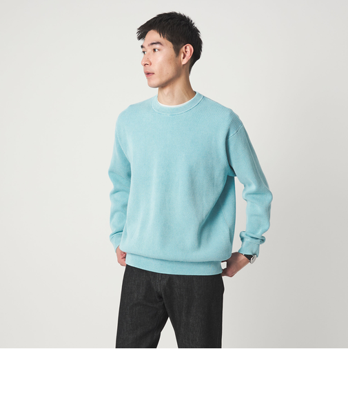 フェード アゼ クルーネック ニット
