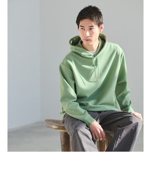 アムンゼン ツイル フーディ パーカー -UVカット・吸水速乾・抗菌