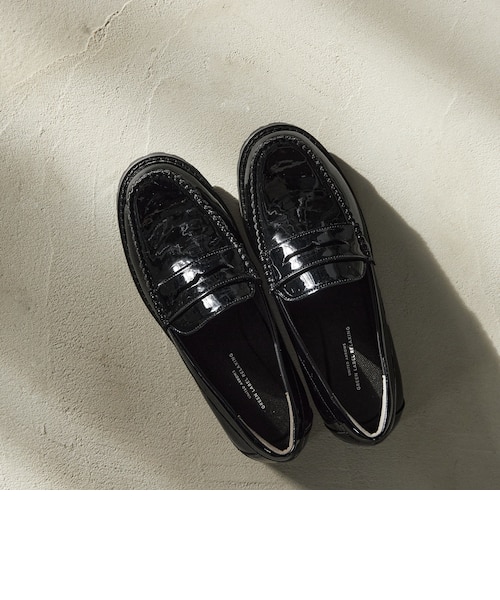 【未使用】green label relaxing（26）ビットローファー 　黒 クッショニーシューズ ローファー / ビットローファー｜グリーン