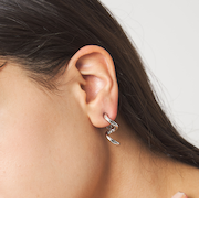 カーリーライン イヤリング