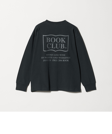 【別注】＜BOOK CLUB＞ロゴ ロングスリーブTシャツ / キッズ  140cm-150cm