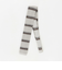 ＜Bleck＞6.5cm ニット ボーダー ネクタイ