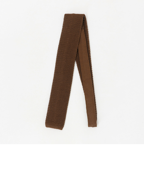 ＜Bleck＞6.5cm ニット ソリッド ネクタイ
