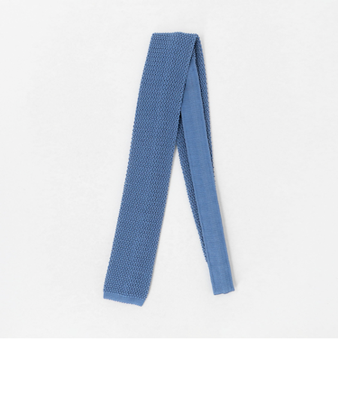 ＜Bleck＞6.5cm ニット ソリッド ネクタイ