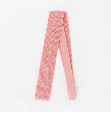 ＜Bleck＞6.5cm ニット ソリッド ネクタイ
