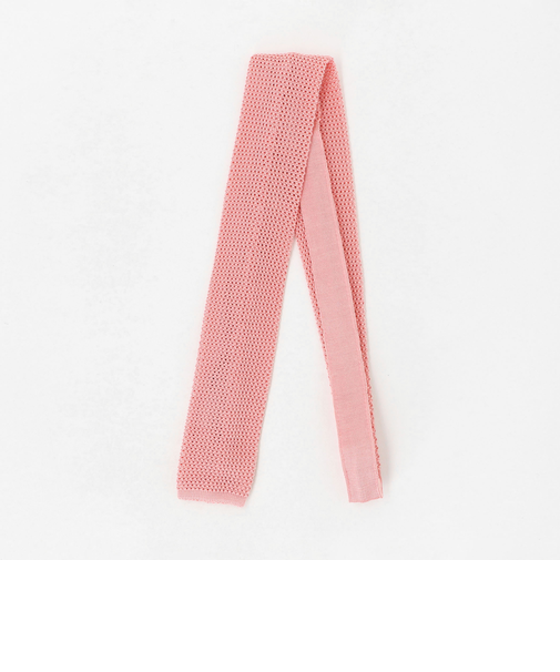＜Bleck＞6.5cm ニット ソリッド ネクタイ