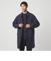 ナイロンオックス ステンカラーコート ‐撥水‐