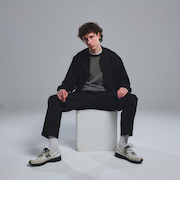 FREELITCH リブ ブルゾン -2WAYストレッチ・吸水速乾-