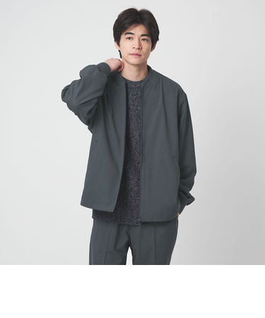 FREELITCH リブ ブルゾン -2WAYストレッチ・吸水速乾-