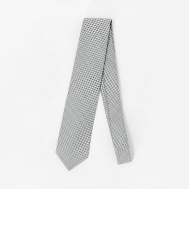 ＜Bleck＞8.0cm REDA ハウンドトゥース ネクタイ