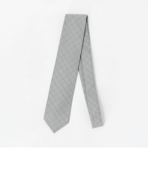 ＜Bleck＞8.0cm REDA ハウンドトゥース ネクタイ