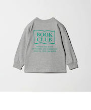 【別注】＜BOOK CLUB＞ロゴ ロングスリーブTシャツ / キッズ  110cm-130cm