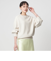 ［size SHORTあり］フォルム クルー スウェット