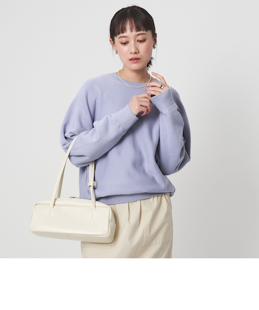 ［size SHORTあり］フォルム クルー スウェット