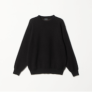 コットン リバー カノコ クルーネック ニット