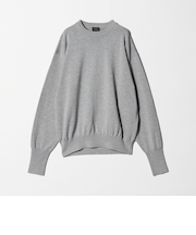 FINE BASIC アメリカンシーアイランドコットン クルーネック ニット