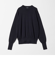 FINE BASIC アメリカンシーアイランドコットン クルーネック ニット