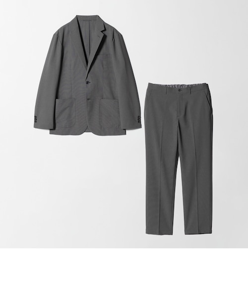 WEB限定】JUST fit WORKIST セットアップ -ストレッチ-｜グリーン
