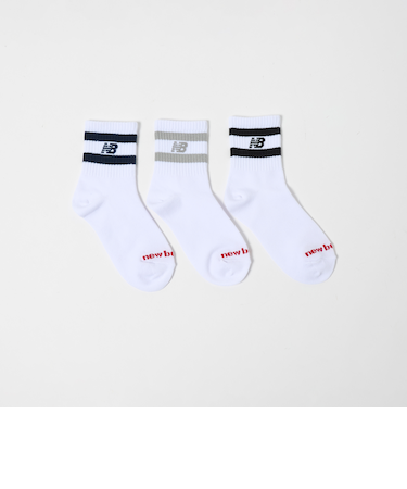 ＜New Balance＞ラインソックス 3P / キッズ