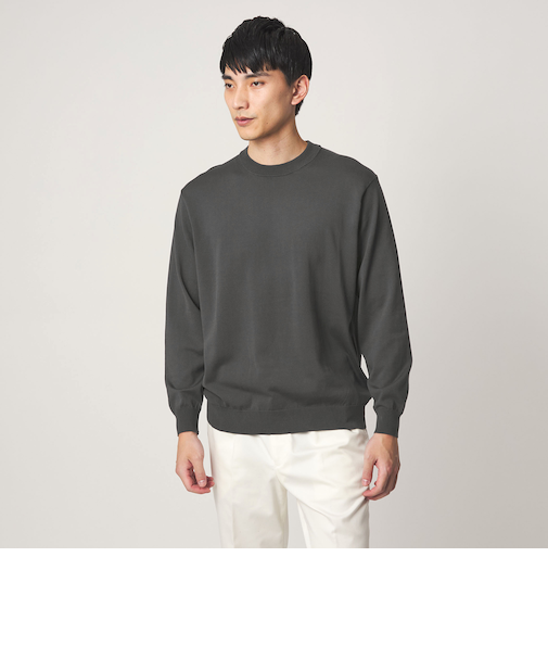 MTB コットン ハイゲージ クルーネック ニット