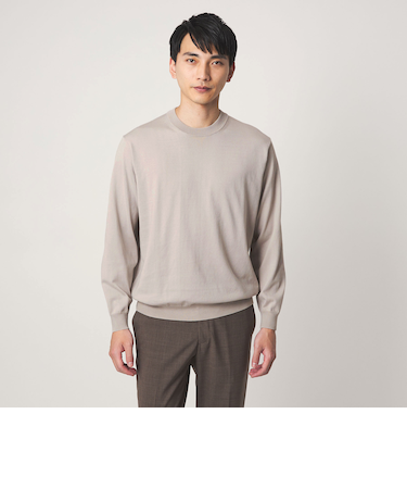 MTB コットン ハイゲージ クルーネック ニット