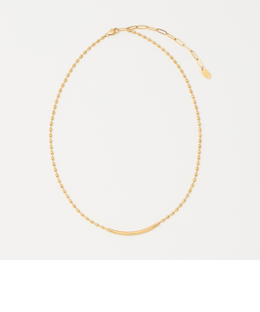 バー ボールチェーン ネックレス