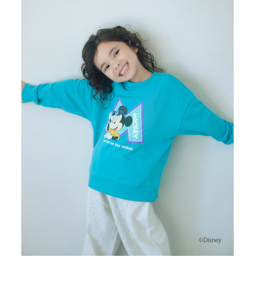 【別注】<Disney>裏毛 プルオーバー / キッズ 100cm-130cm