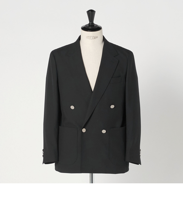 TW トロピカル ダブルブレスト 4B ブレザー ジャケット