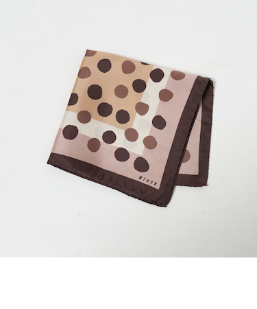 ＜Bleck＞ドット ポケットチーフ