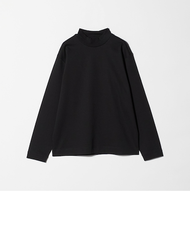 L/A ポンチ モックネック カットソー -抗菌-