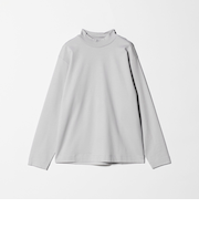 L/A ポンチ モックネック カットソー -抗菌-