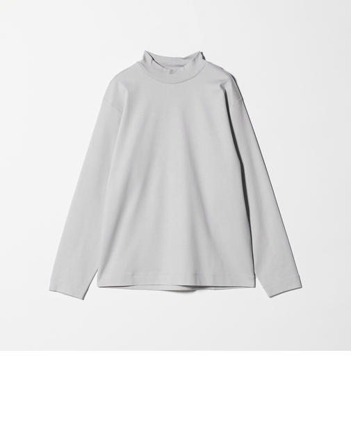 L/A ポンチ モックネック カットソー -抗菌-