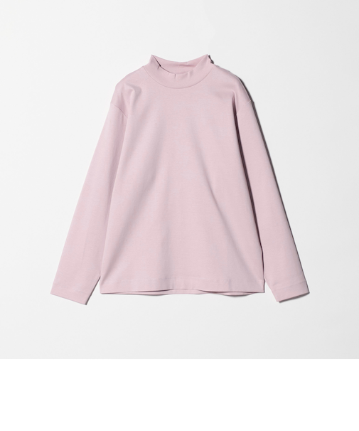 L/A ポンチ モックネック カットソー -抗菌-