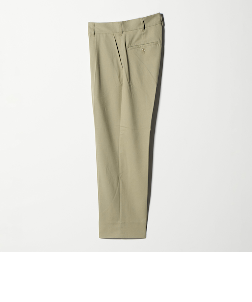 【別注】＜Dickies＞GLR TR 1プリーツ ワイドテーパード パンツ スラックス
