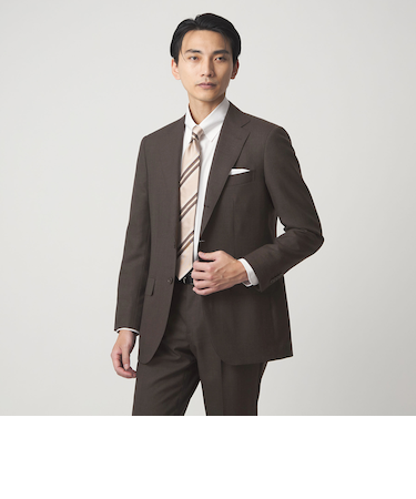 VITALE BARBERIS CANONICO ラスティック 無地 3B CLS/D スーツジャケット セットアップジャケット