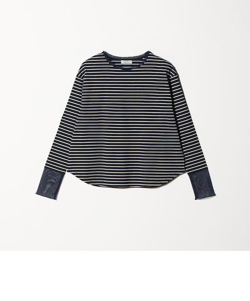 ソデ チュール プルオーバー カットソー