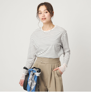 ソデ チュール プルオーバー カットソー