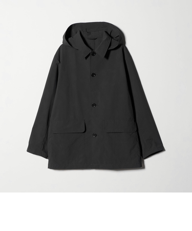 DICROS ミドル フード ステンカラー コート -撥水-