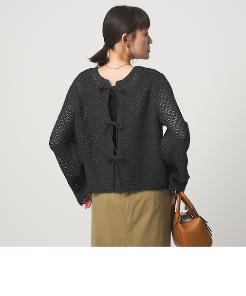 メッシュ ニット 2WAY プルオーバー ウォッシャブル