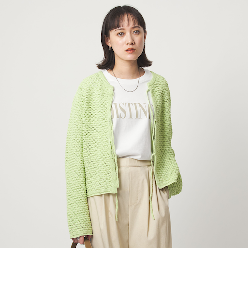 メッシュ ニット 2WAY プルオーバー ウォッシャブル