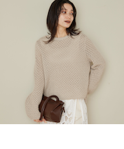 メッシュ ニット 2WAY プルオーバー ウォッシャブル