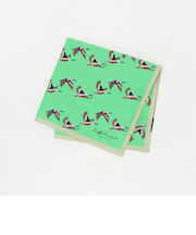 <Dieffe Kinloch>コットン プリント ハンカチ