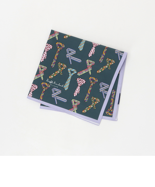 ＜Dieffe Kinloch＞コットン プリント ハンカチ