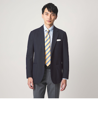 ECOPET(R) ハニカムジャージ 2B ジャケット -ウォッシャブル-